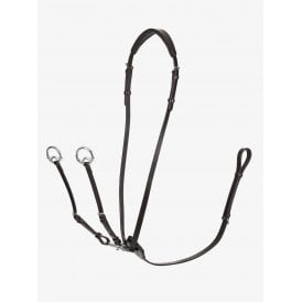LeMieux Kudos Running Martingale - Brown/Silver