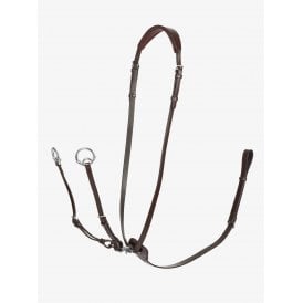 LeMieux Kudos Running Martingale - Havana/Silver