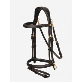 LeMieux Kudos Work Bridle - Brown