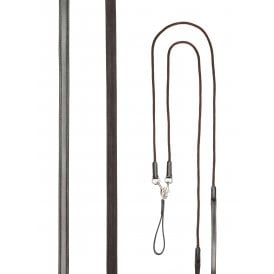 LeMieux Leather Draw Reins - Black or Brown