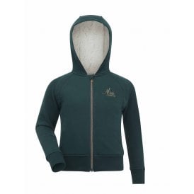 LeMieux Lily Childrens Sherpa Lined Hoodie - Spruce