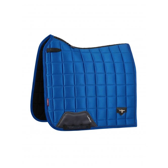LeMieux  Loire Classic Dressage Square Saddlepad - Benetton Blue