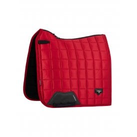 LeMieux Loire Classic Dressage Square Saddlepad - Chilli Red