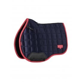 LeMieux Loire Classic GP Square - Navy/Cranberry