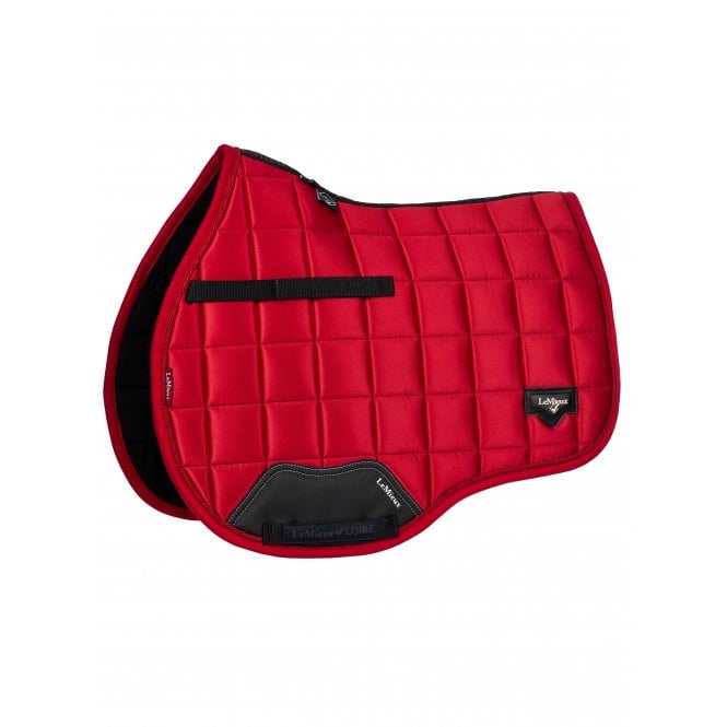 LeMieux  Loire Classic GP Square Saddlepad - Chilli Red