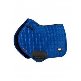LeMieux Loire Satin Classic Close Contact Square Saddlepad - Benetton Blue