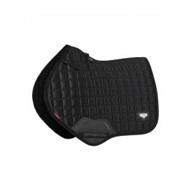 LeMieux Loire Satin Classic Close Contact Square Saddlepad - Black