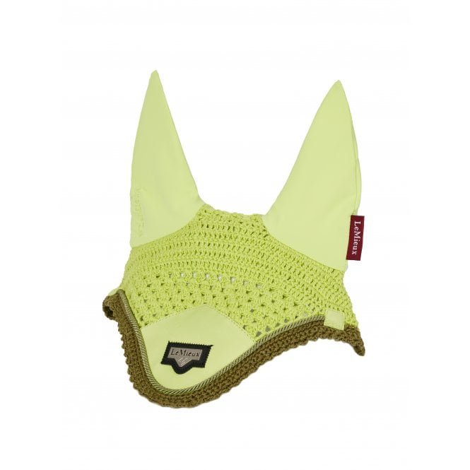 LeMieux  Loire Satin Fly Hood - Kiwi