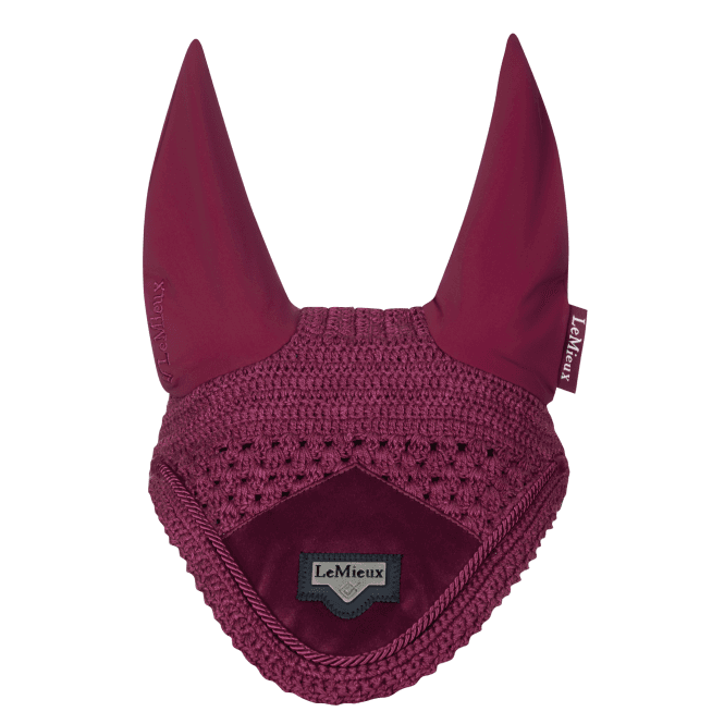 LeMieux  Loire Satin Fly Hood - Mulberry