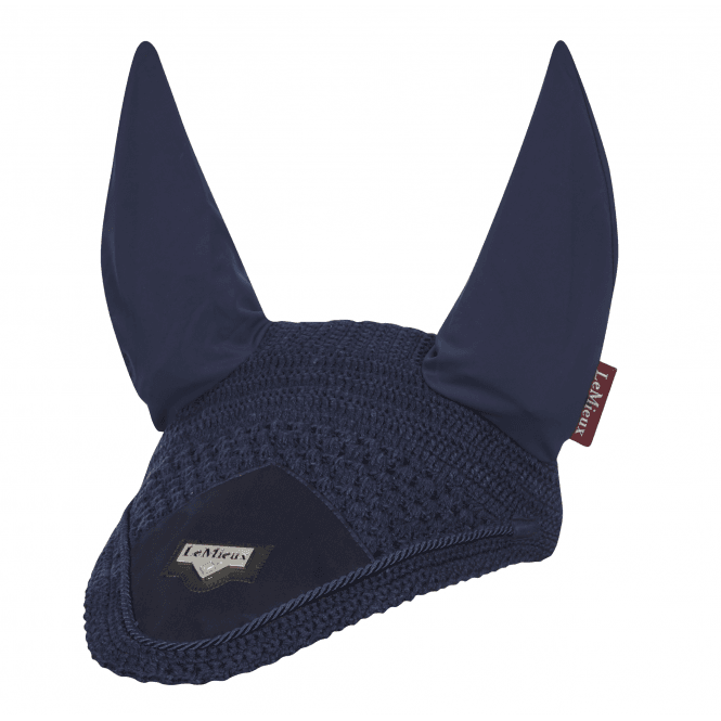 LeMieux  Loire Satin Fly Hood - Navy Blue