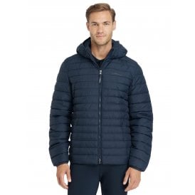 LeMieux Mens Hooded Puffer Jacket - Navy Blue