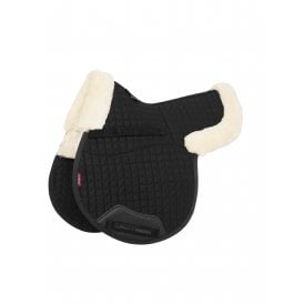 LeMieux Merino+ Half Lined GP Numnah - Black/Natural