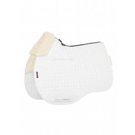 LeMieux Merino+ Half Lined GP Square - White/Natural