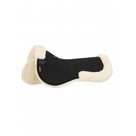 LeMieux Merino+ Half Pad - Black/Natural