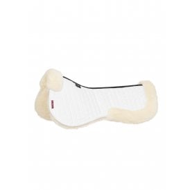 LeMieux Merino+ Half Pad - White/Natural