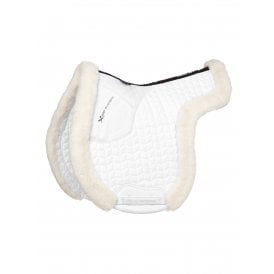 LeMieux Merino+ Hunter Saddle Pad - White/White