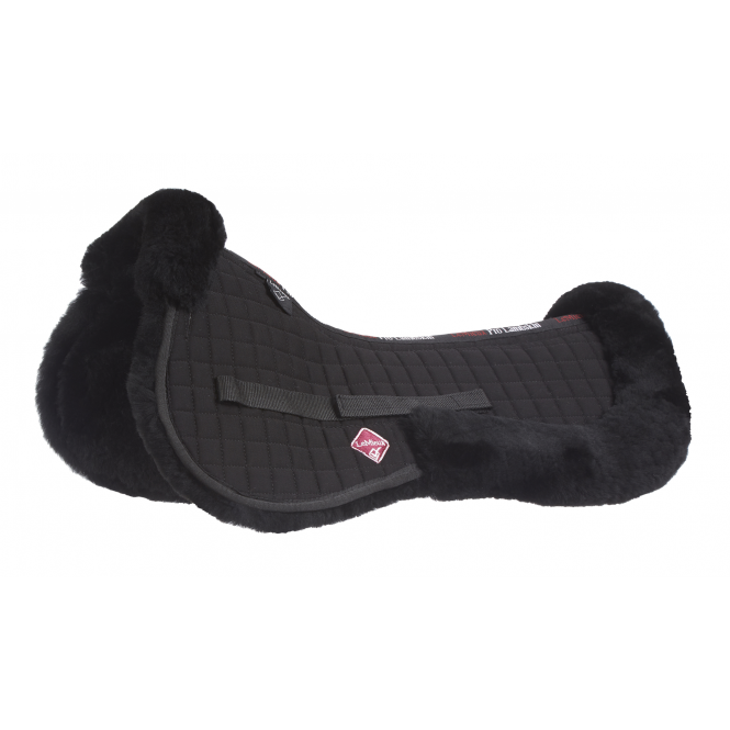 LeMieux  Merino+ Medium Half Pad - Black/Black
