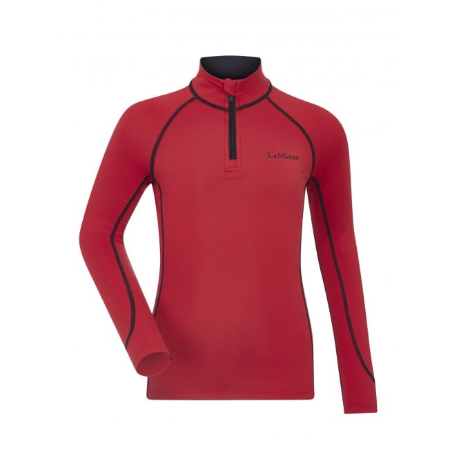 LeMieux  Mini Classique Childrens Base Layer - Chilli Red