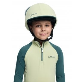 LeMieux Mini Double Pom Hat Silk - Macaron