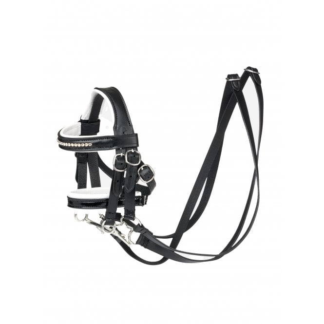LeMieux  Mini  Toy Pony Double Bridle - Black