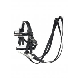 LeMieux Mini LeMieux Toy Pony Double Bridle - Black