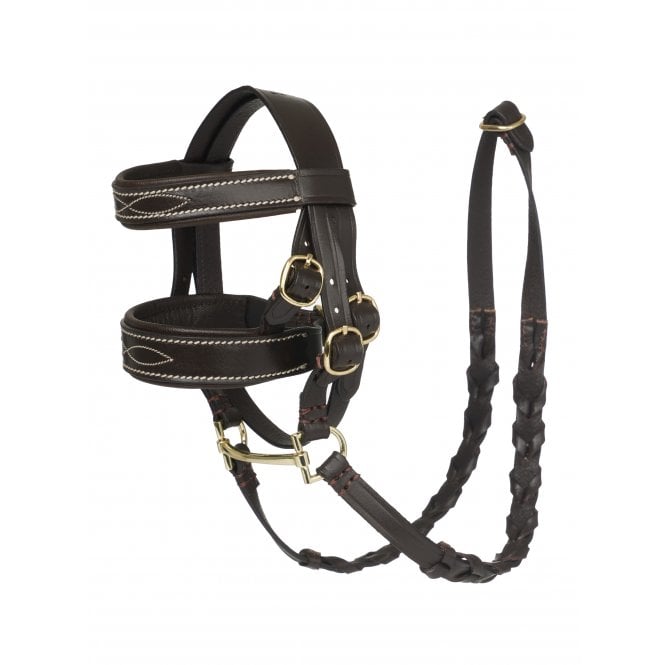 LeMieux  Mini  Toy Pony Hunter Bridle - Brown