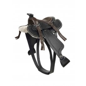 LeMieux Mini LeMieux Toy Pony Western Saddle - Black