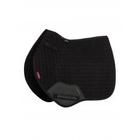 LeMieux Mini Suede Close Contact Square Saddlepad - Black