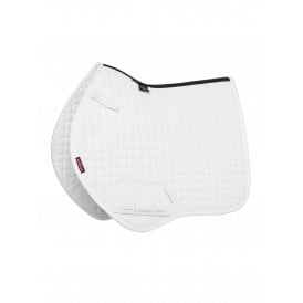 LeMieux Mini Suede Close Contact Square Saddlepad - White