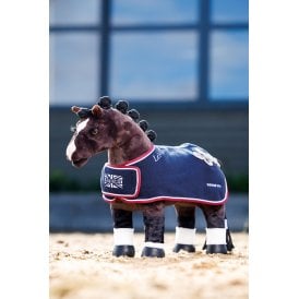LeMieux Mini Toy Pony Toy Pony Winners Rug - Navy Blue