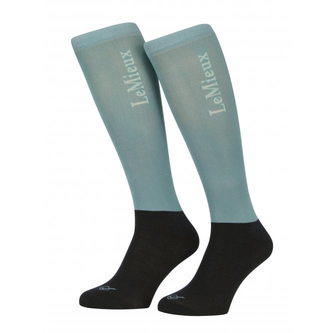 LeMieux  My  Competition Socks - Lagoon (Twin Pack)