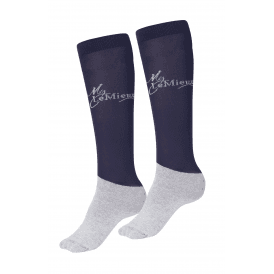 LeMieux My LeMieux Competition Socks - Navy Blue (Twin Pack)