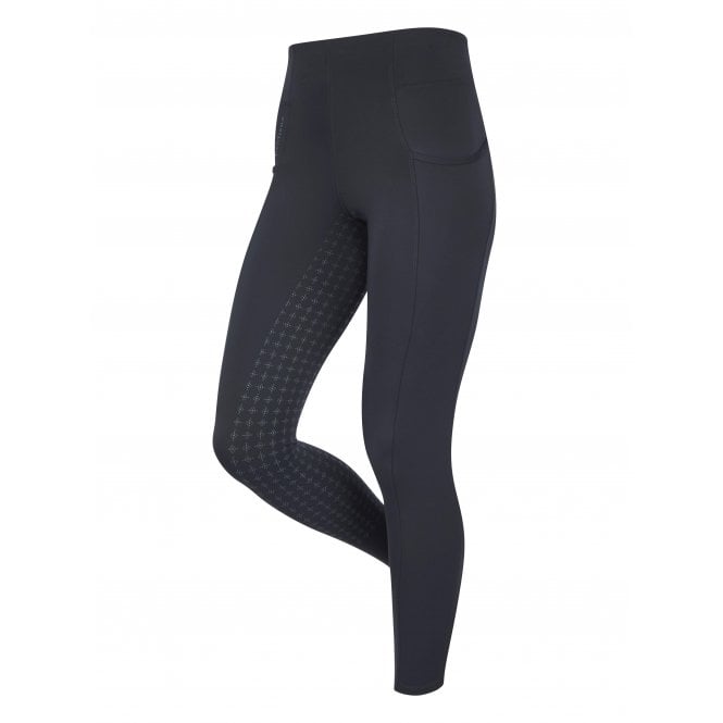 LeMieux  Naomi Womens Pull On Full Seat Breech - Navy Blue