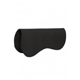LeMieux Non-Slip Perforated Neoprene Half Pad - Black