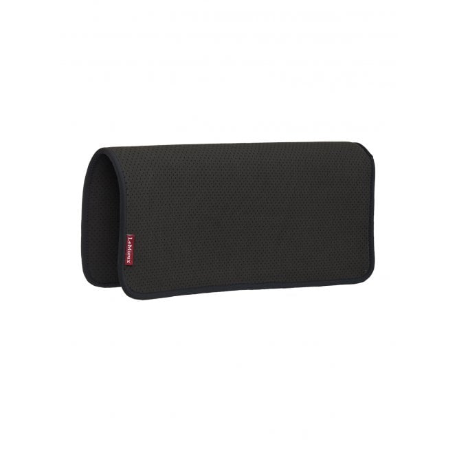 LeMieux  Non-Slip Perforated Neoprene Half Pad Square - Black
