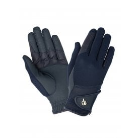 LeMieux Pro Mesh Horse Riding Gloves - Navy Blue