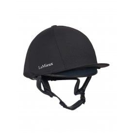 LeMieux Pro Mesh Horse Riding Hat Silk - Black