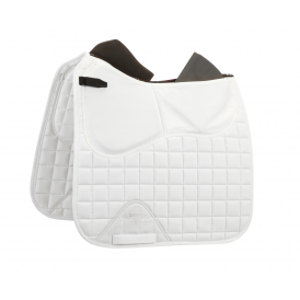 LeMieux Pro-Sorb Full Size Plain Dressage Square - White