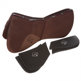LeMieux Pro-Sorb Plain Half Pad - Brown