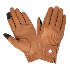 LeMieux Pro Touch Classic Leather Riding Gloves - Tan