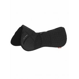 LeMieux ProSorb Plain 3 Pocket Quilted Half Pad - Black