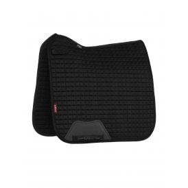 LeMieux ProSport Dressage Square Suede Saddlepad - Black