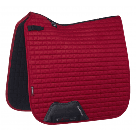 LeMieux ProSport Dressage Square Suede Saddlepad - Chilli