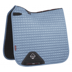 LeMieux ProSport Dressage Square Suede Saddlepad - Ice Blue