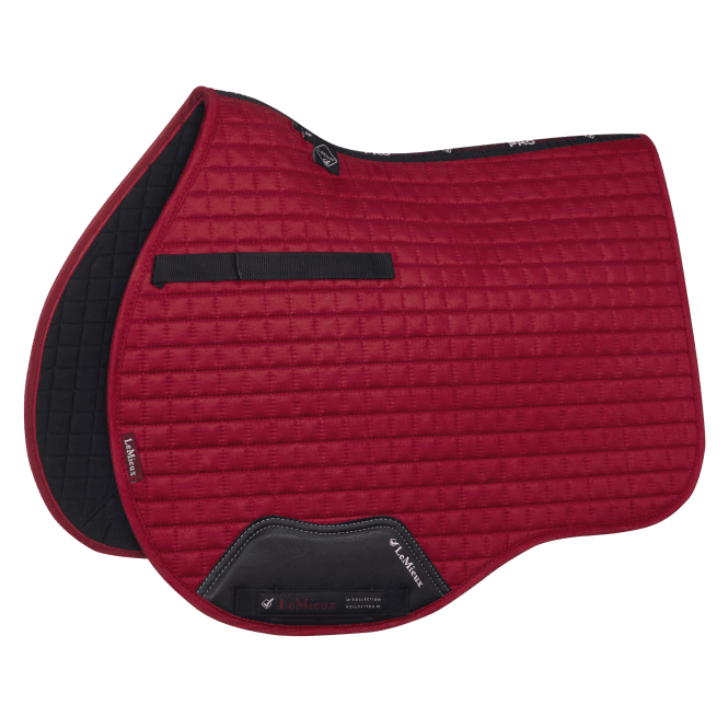 LeMieux  ProSport Suede GP Square - Chilli