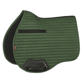 LeMieux ProSport Suede GP Square - Hunter Green