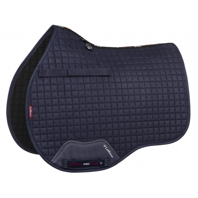 LeMieux  ProSport Suede GP Square - Navy Blue