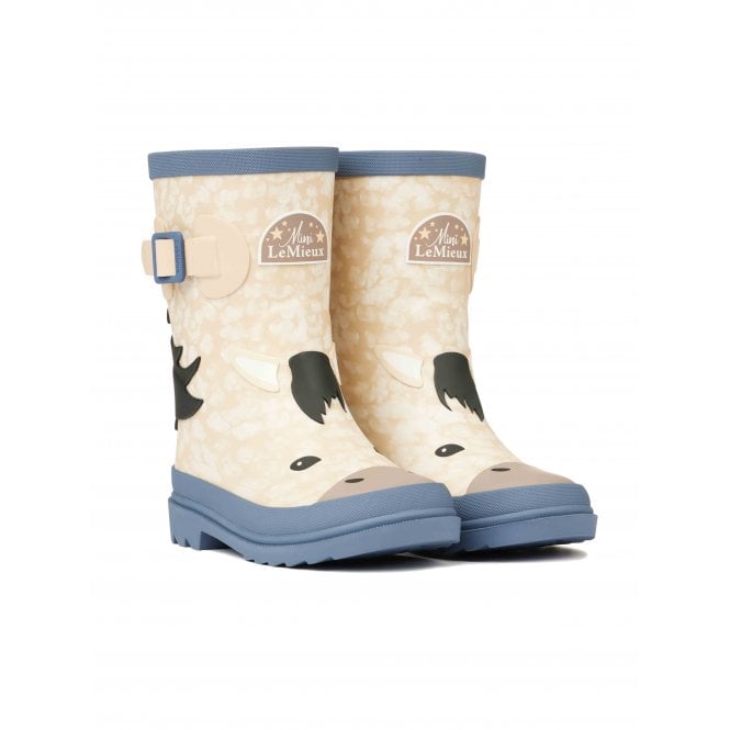 LeMieux  Puddle Pals Childrens/Kids Wellingtons - Dream