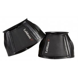 LeMieux Rubber Bell Boot - Black