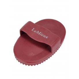 LeMieux Rubber Curry Comb - Red